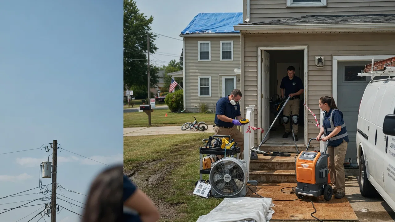 Water Damage Repair in Garwood, TX near me